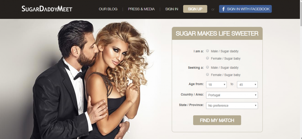 Os 5 melhores e mais interessantes site sugar baby